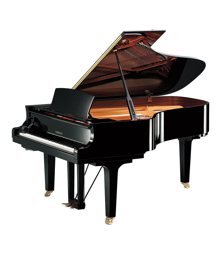 Yamaha C7X SH3 Semi Concert Acoustic Grand Piano Black including bench & pedal